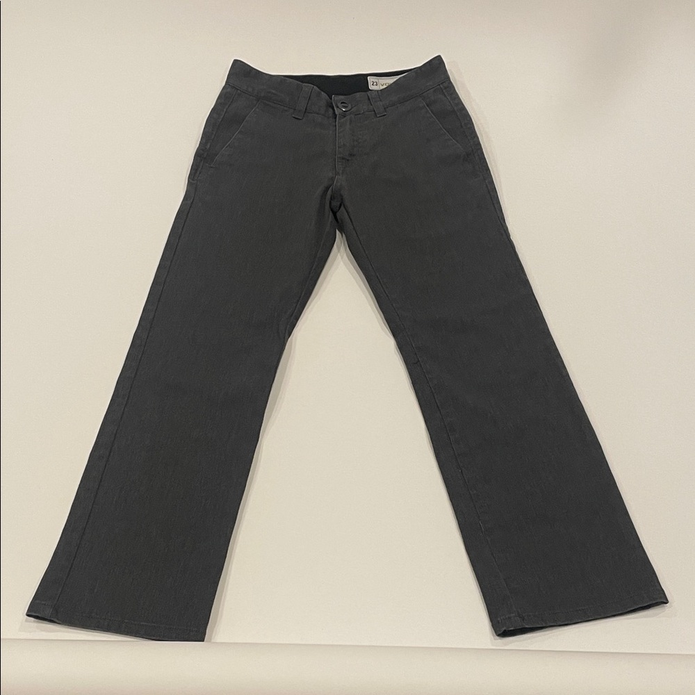 Volcom Charcoal Gray Slim Pants